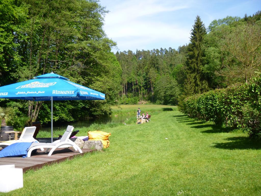 Pension Pulvermuehle Waischenfeld Buitenkant foto